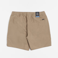 thumbnail Brixton Everyday Coolmax Shorts, Khaki, Detail Shot 3