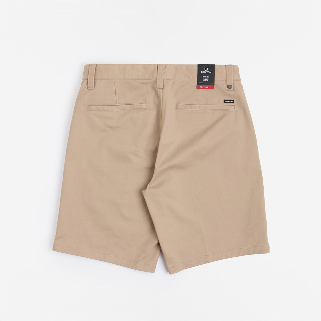 Brixton Choice Chino Shorts Sand Urban Industry