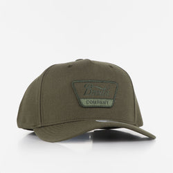 thumbnail Brixton Linwood C MP Snapback Cap, Moss Moss, Detail Shot 1