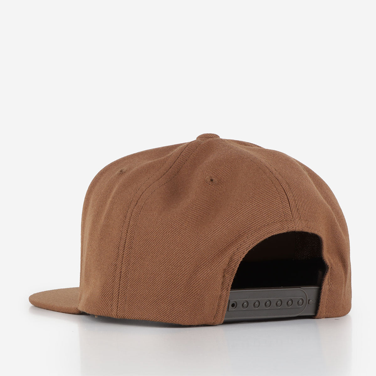 Brixton Oath III Snapback Cap, Pinecone Brown, Detail Shot 3