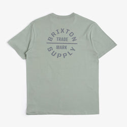 thumbnail Brixton Oath V T-Shirt, Chinois Green Charcoal, Detail Shot 1