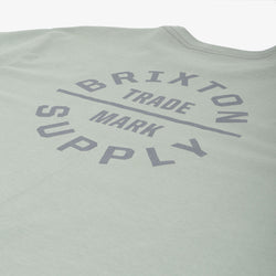 thumbnail Brixton Oath V T-Shirt, Chinois Green Charcoal, Detail Shot 3