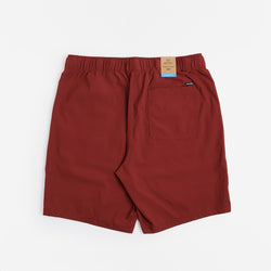 thumbnail Brixton Steady Cinch X Shorts, Dark Brick, Detail Shot 4