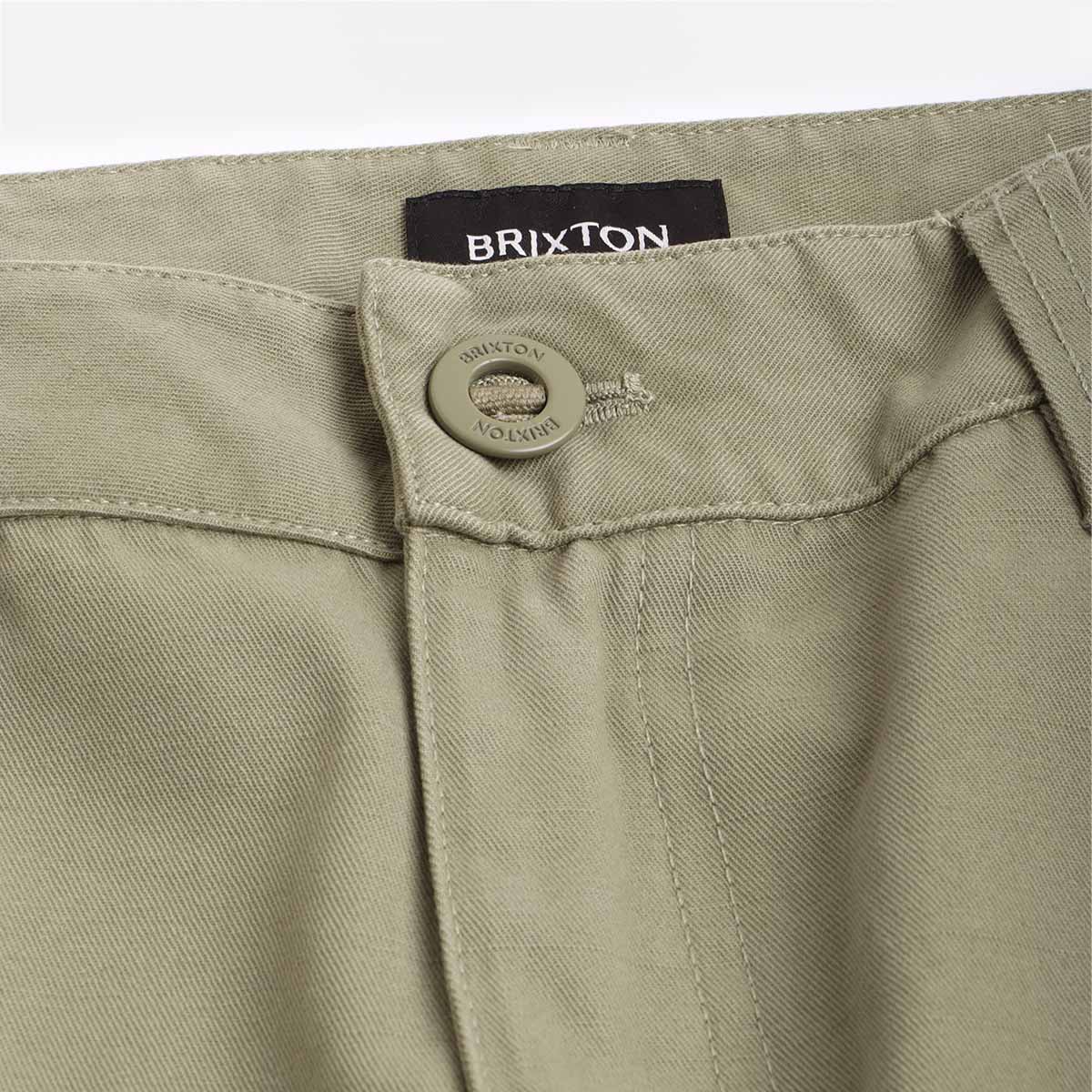 main Brixton Waypoint Twill Cargo Pant, Olive Surplus, Detail Shot 5