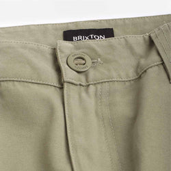 thumbnail Brixton Waypoint Twill Cargo Pant, Olive Surplus, Detail Shot 5