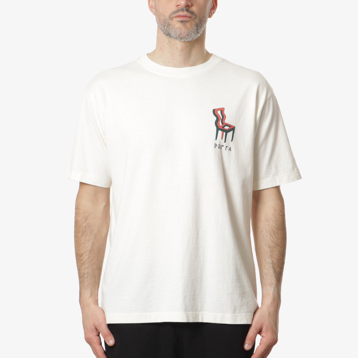 By Parra Face Ball T Shirt Off White Urban Industry