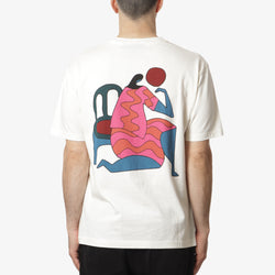 thumbnail By Parra Face Ball T-Shirt, Off White, Detail Shot 1