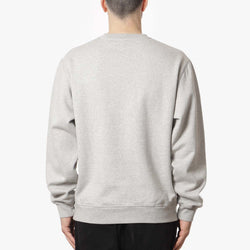 thumbnail By Parra Rounded PAR Crew Neck Sweatshirt, Heather Grey, Detail Shot 3