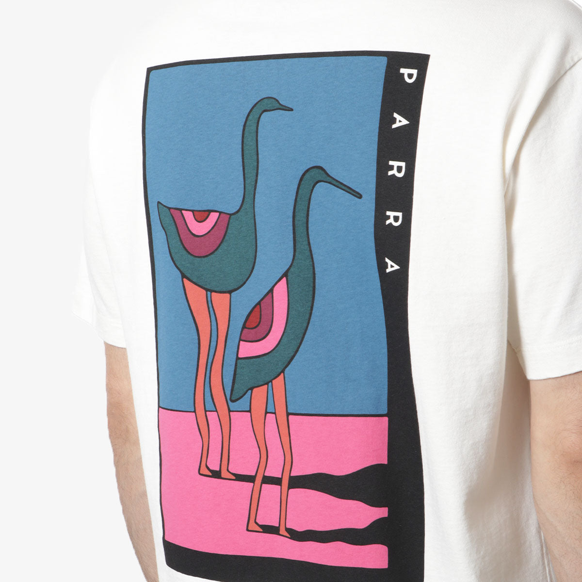 By Parra The Stand Off T-Shirt, Off White, Detail Shot 4