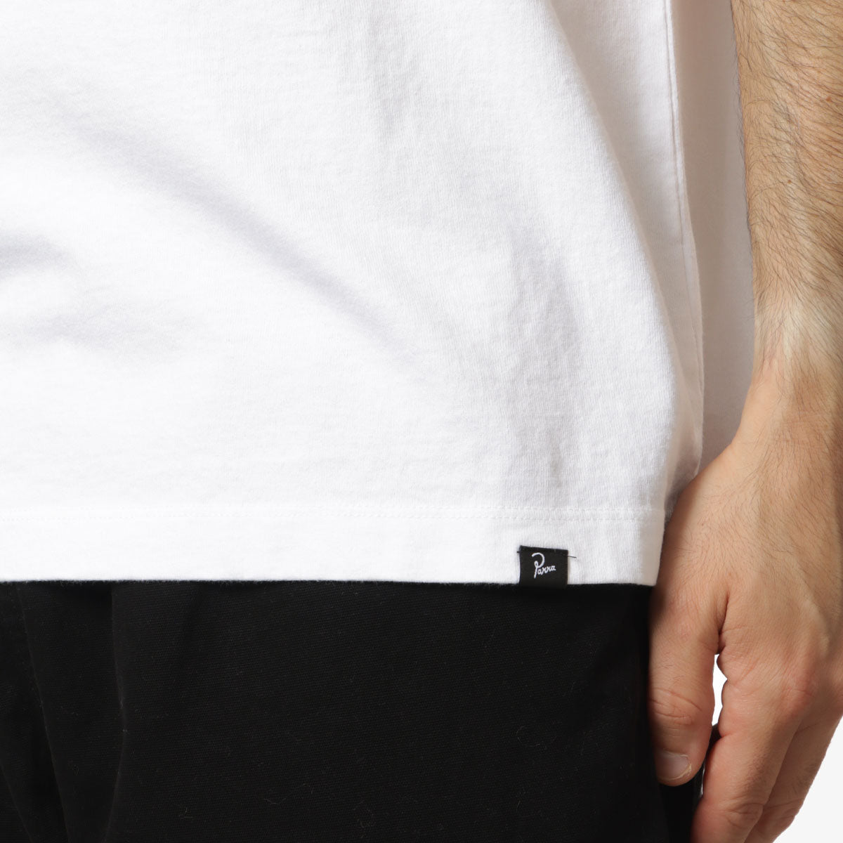 By Parra The Stelvio T-Shirt, White, Detail Shot 3