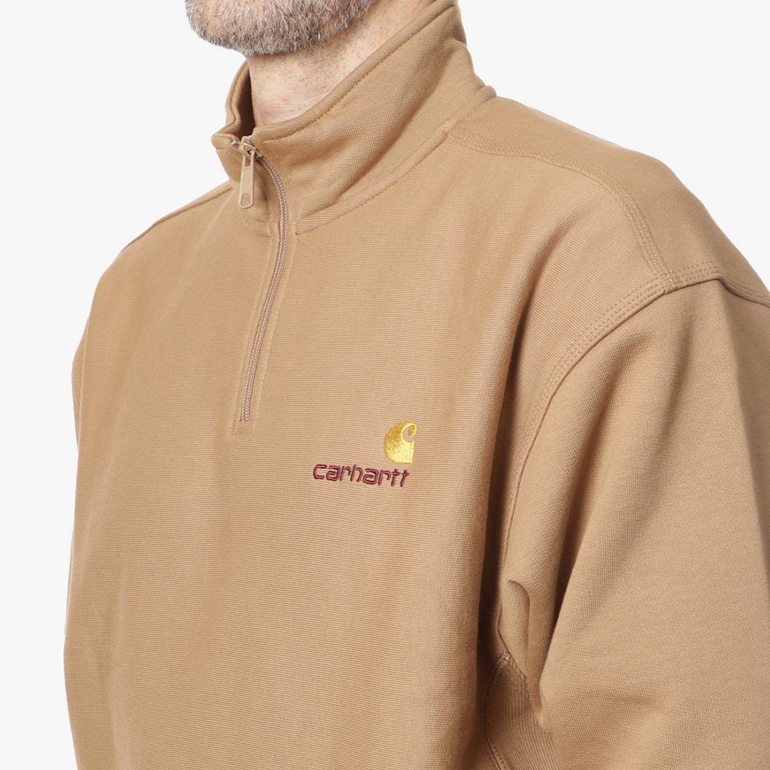 Carhartt WIP American Script Half Zip Sweatshirt