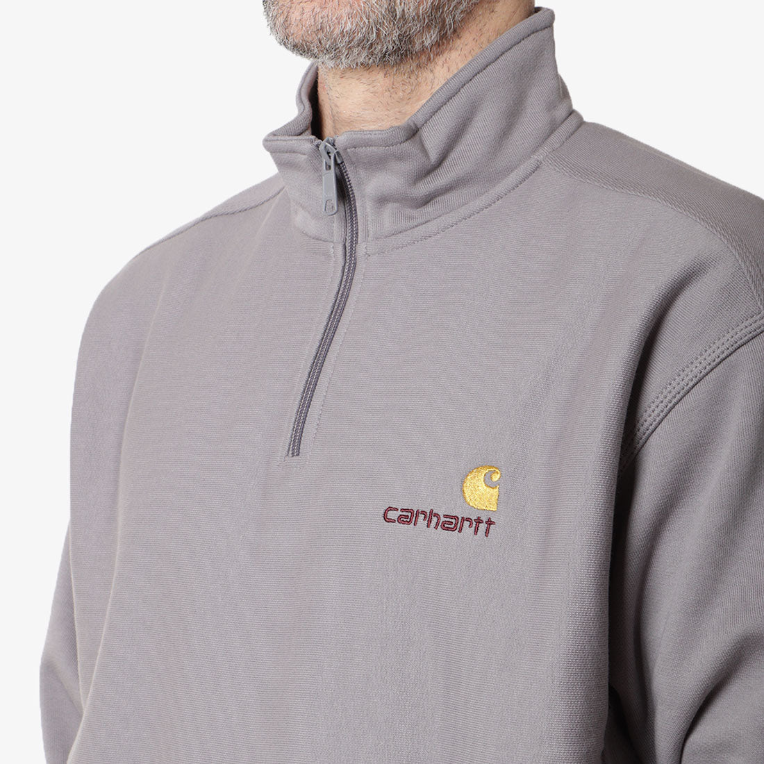 Carhartt WIP American Script Half Zip Sweatshirt