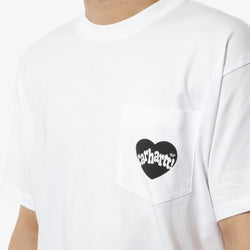 thumbnail Carhartt WIP Amour Pocket T-Shirt, White/Black, Detail Shot 2