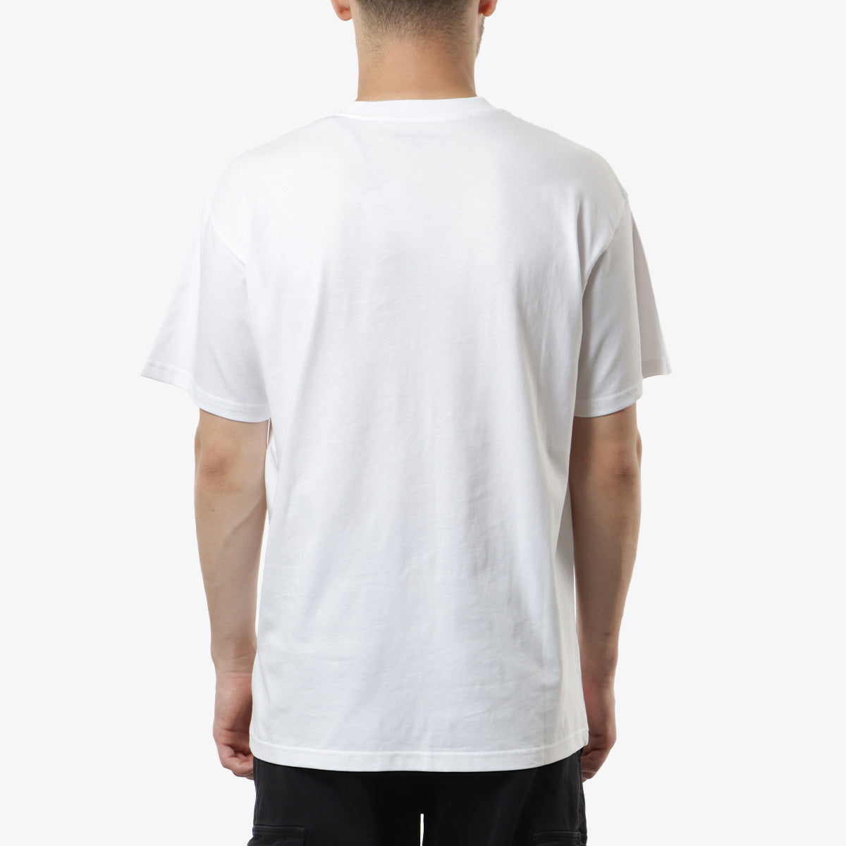 Carhartt WIP Amour Pocket T-Shirt, White/Black, Detail Shot 3