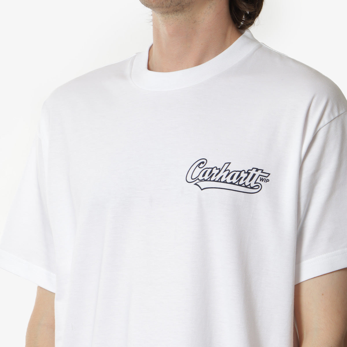 Carhartt WIP Archivo T-Shirt, White, Detail Shot 3