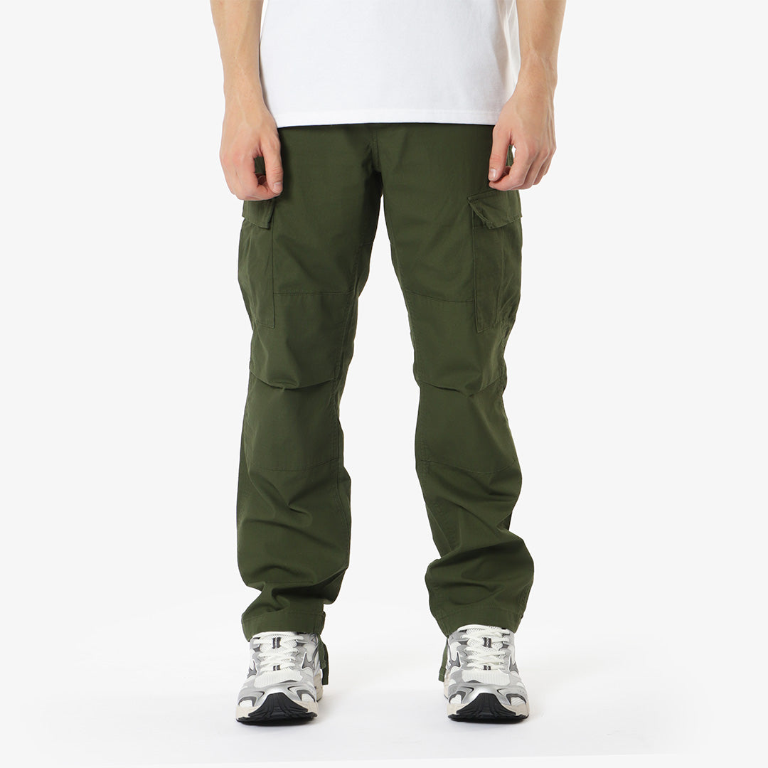 Carhartt WIP Aviation Pant, Tarragon (Rinsed), Detail Shot 1