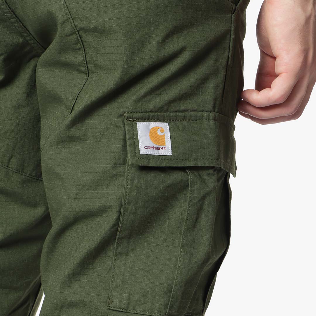 Carhartt WIP Aviation Pant, Tarragon (Rinsed), Detail Shot 3