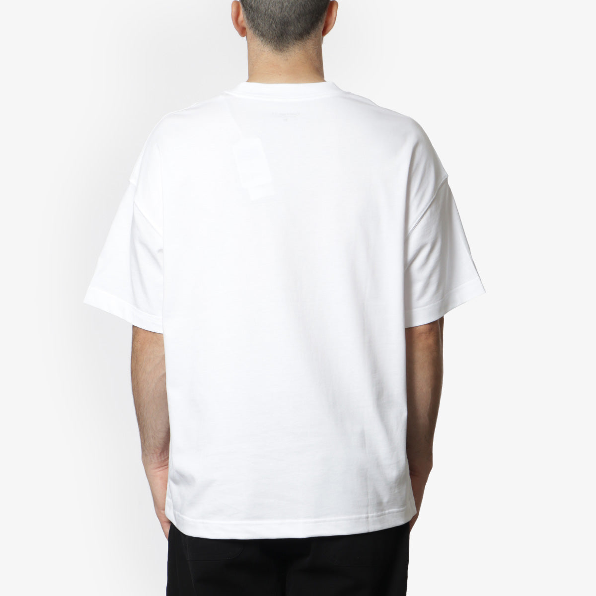 Carhartt WIP Body of Work T-Shirt, White Black, Detail Shot 3