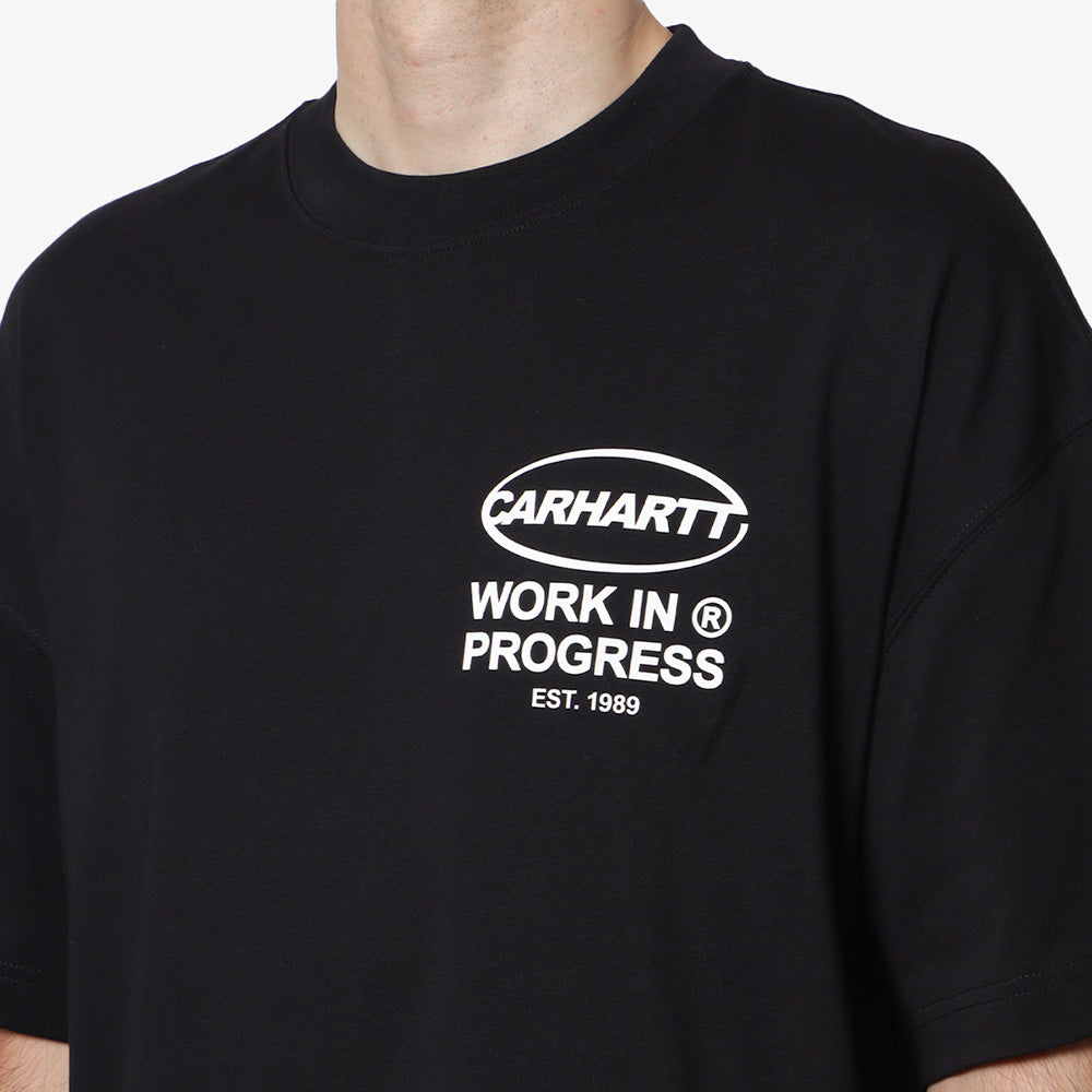 Carhartt WIP Body of Work T-Shirt, Black White, Detail Shot 2