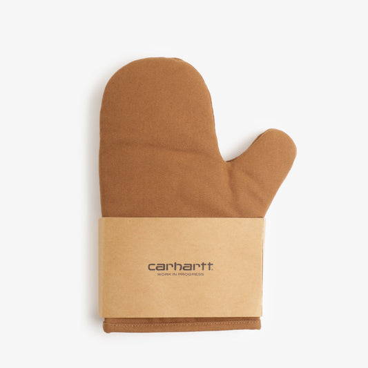 Carhartt WIP Canvas Oven Mitt Set, Hamilton Brown, Detail Shot 1