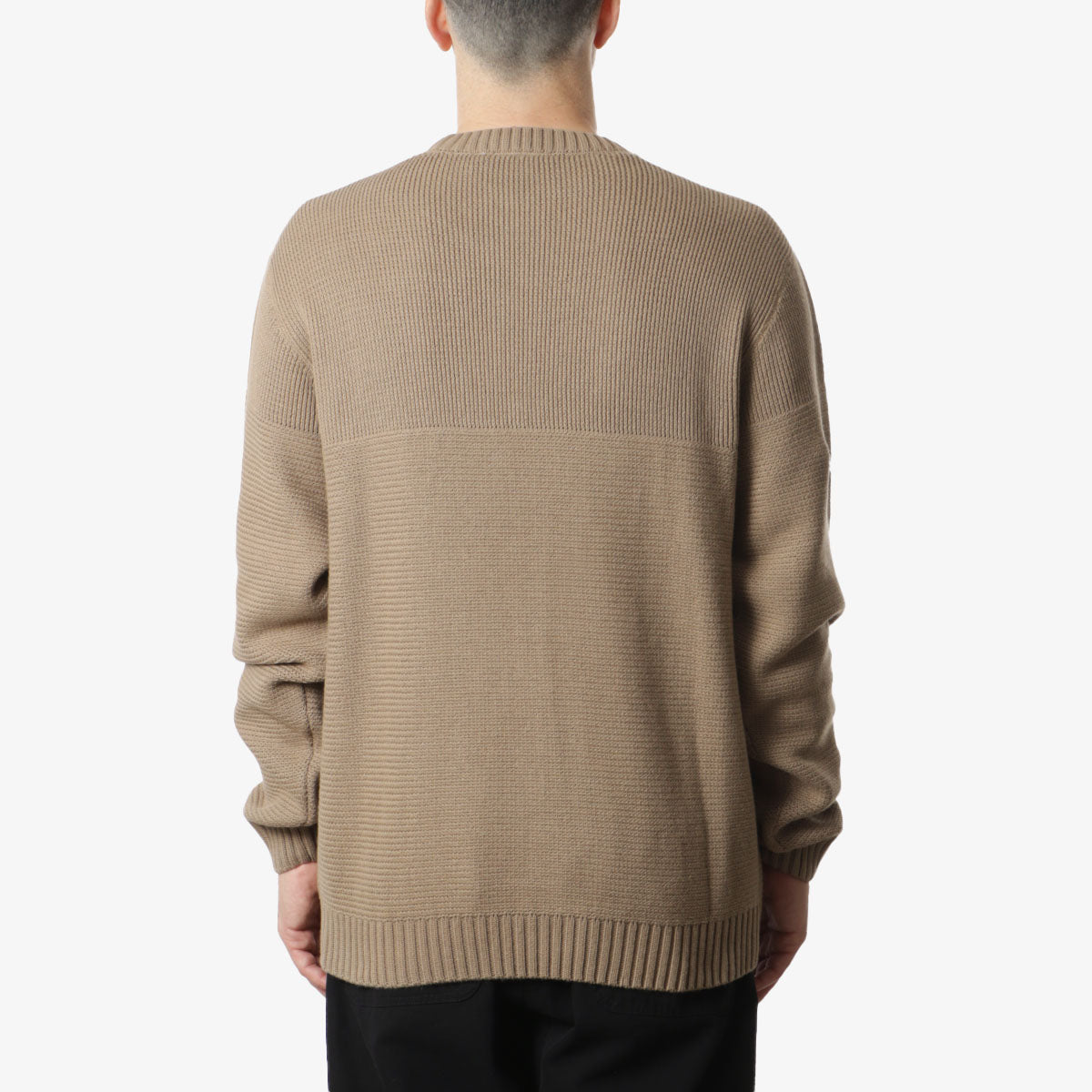 Carhartt WIP Chane Sweater, Leather Gold, Detail Shot 3