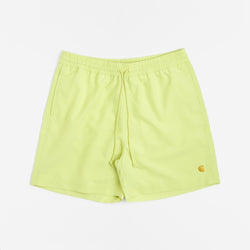 thumbnail Carhartt WIP Chase Swim Shorts, Arctic Lime/Gold, Detail Shot 1