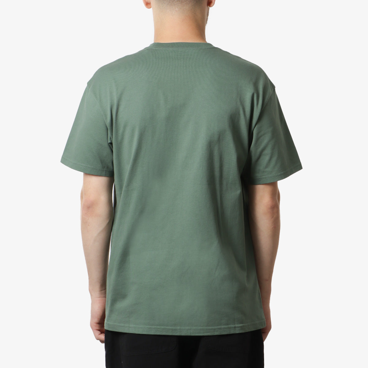 Carhartt WIP Chase T-Shirt, Duck Green/Gold, Detail Shot 3