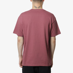 thumbnail Carhartt WIP Chase T-Shirt, Dusty Fuchsia Gold, Detail Shot 3