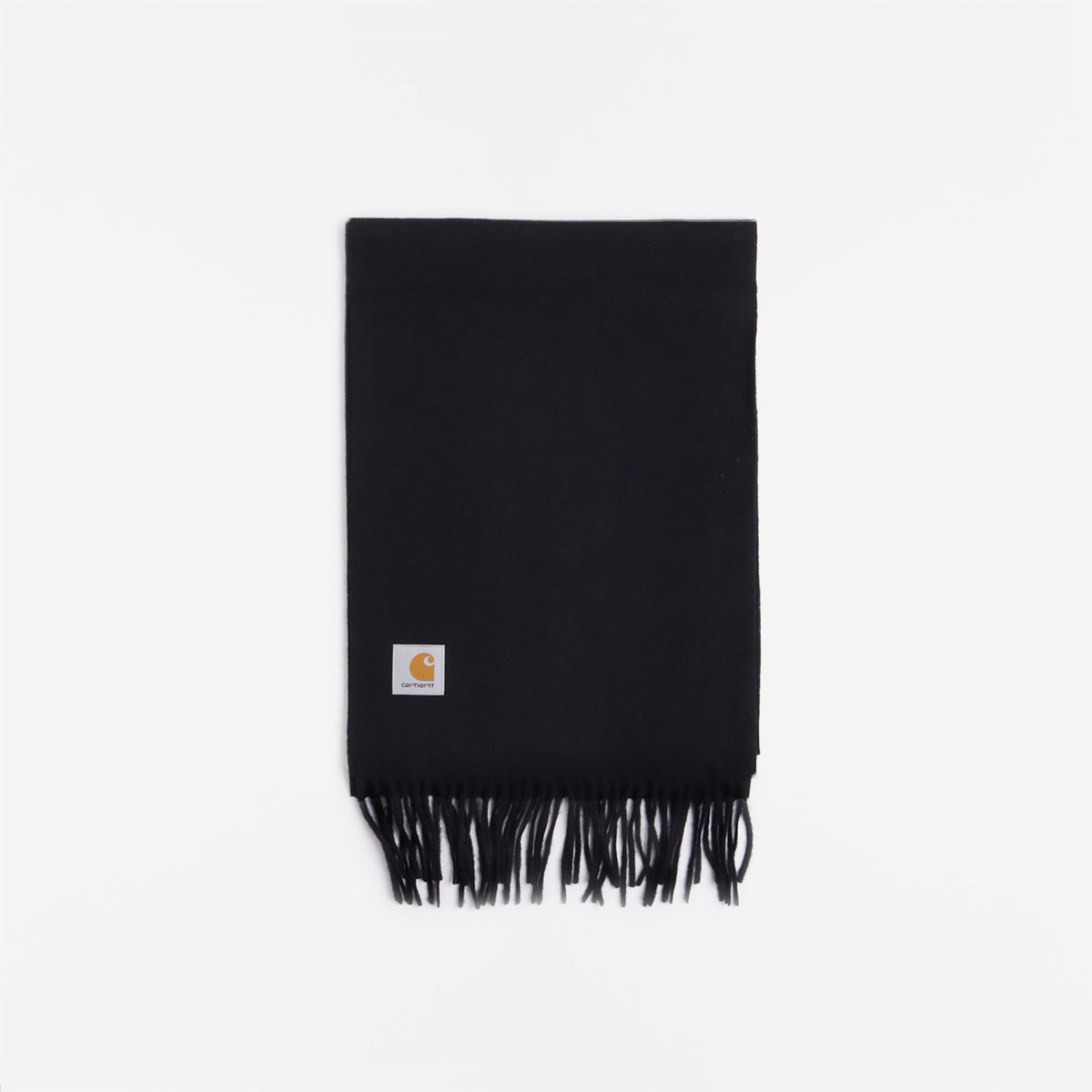 main Carhartt WIP Clan Scarf, Black, Detail Shot 1