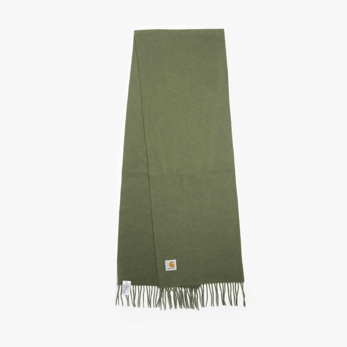 main Carhartt WIP Clan Scarf, Tarragon, Detail Shot 1