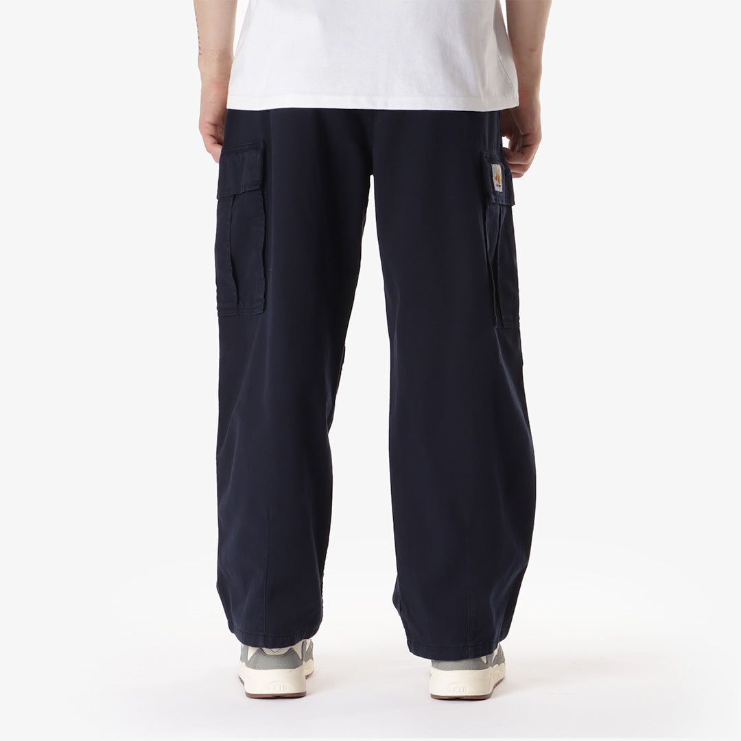 Carhartt WIP Cole Cargo Pant, Air Force Blue (Garment Dyed), Detail Shot 4