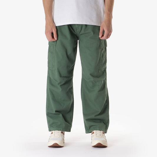 Carhartt WIP Cole Cargo Pant, Duck Green (Garment Dyed), Detail Shot 1