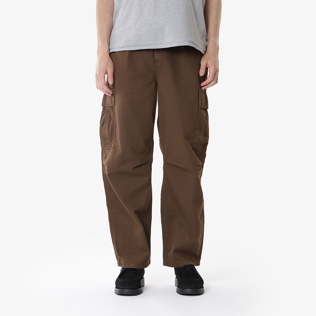 Carhartt WIP Cole Cargo Pant, Chocolate (Garment Dyed), Detail Shot 1