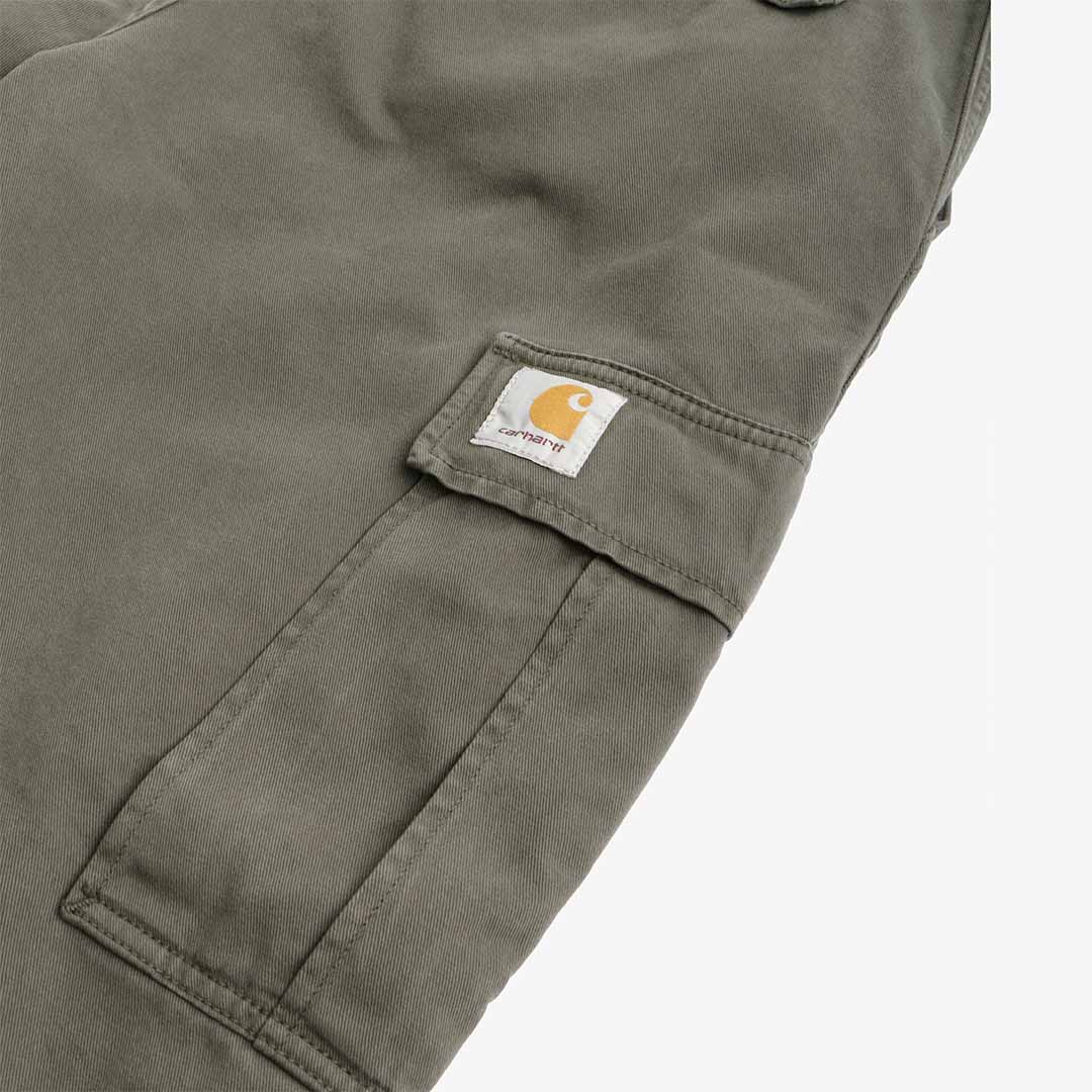 Carhartt WIP Cole Cargo Pant, Office Green (Garment Dyed), Detail Shot 4