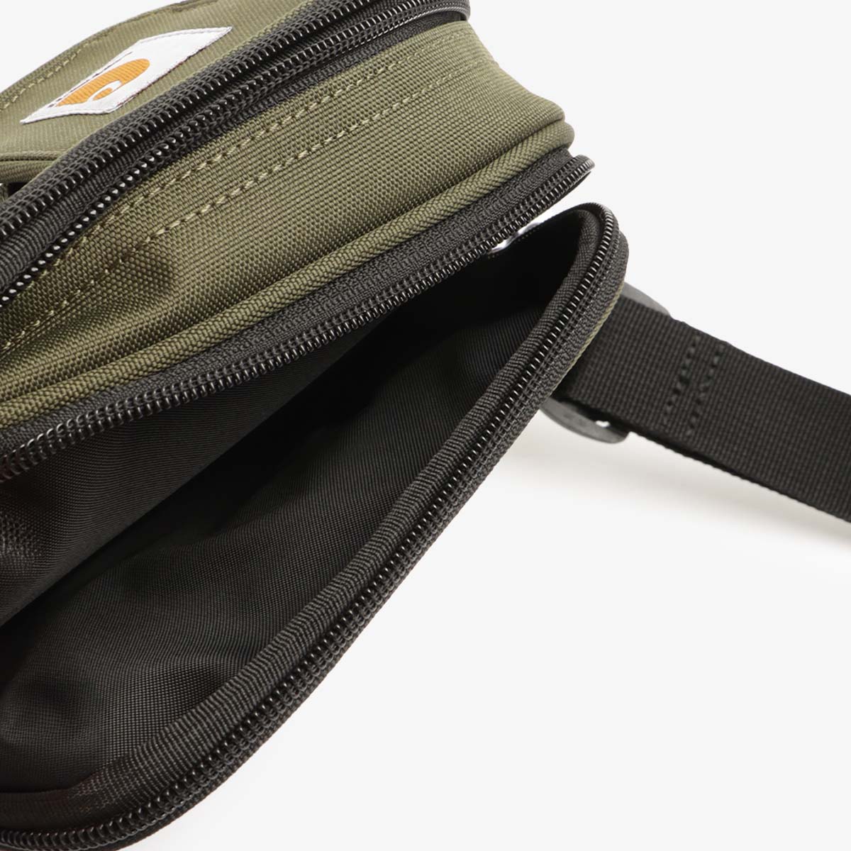 Carhartt WIP Essentials Bag, Office Green, Detail Shot 5