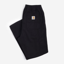 thumbnail Carhartt WIP Flint Pant, Black (Garment Dyed), Detail Shot 4