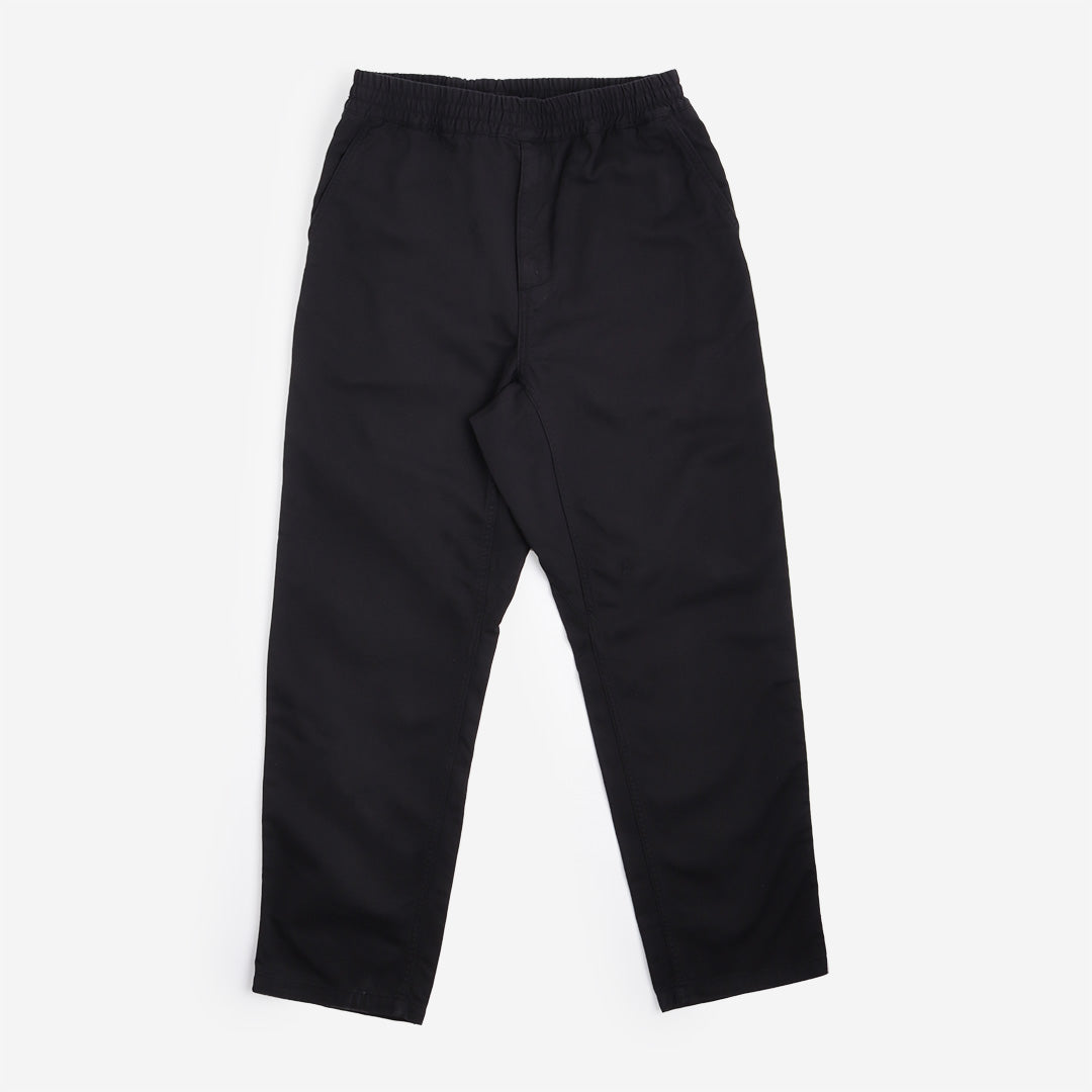 main Carhartt WIP Flint Pant, Black (Garment Dyed), Detail Shot 5