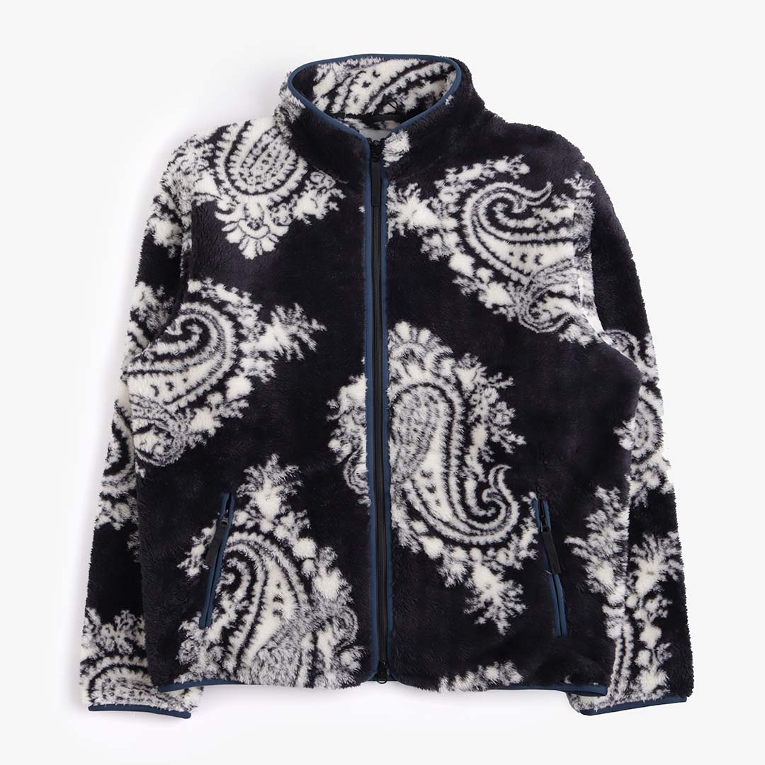 Buy Carhartt Work In Progress Patterned Fleece Jacket - Black At 9