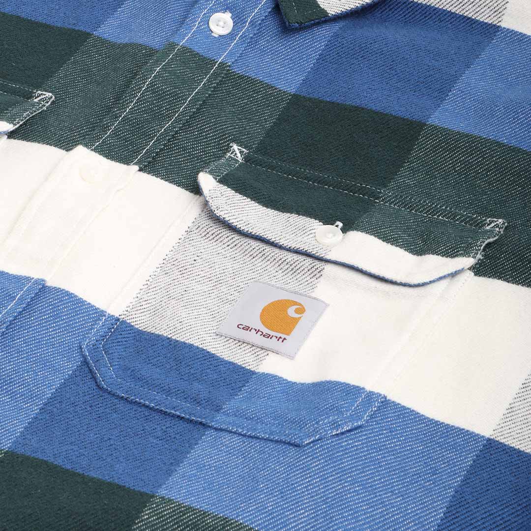 Carhartt WIP Lyman Shirt - Lyman Check/Discovery Green – Urban