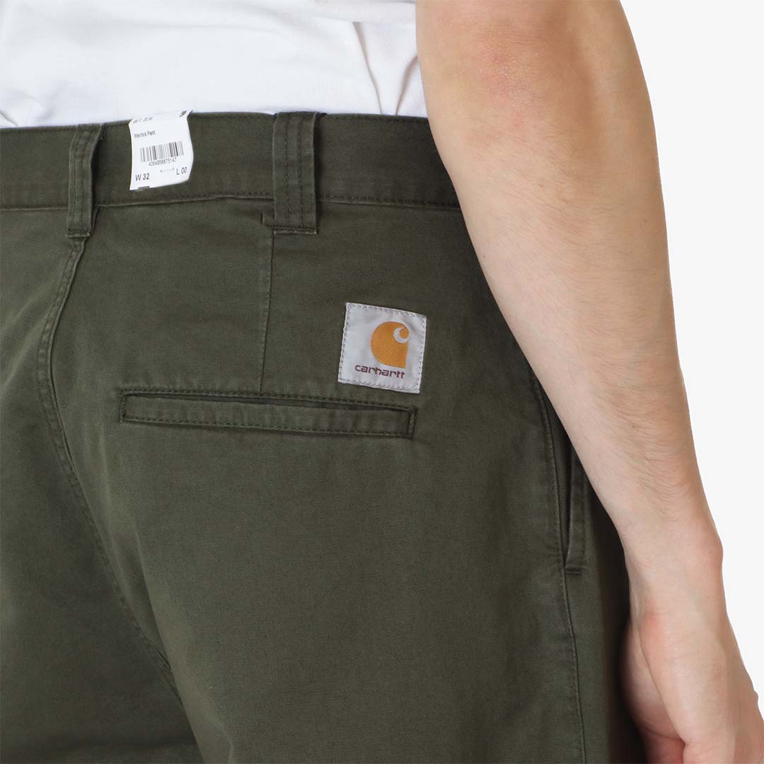 Carhartt WIP Merrick Pant, Office Green (Stone Washed), Detail Shot 3