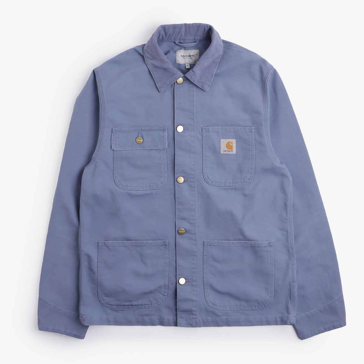 Carhartt WIP Michigan Coat - Bay Blue/Bay Blue (Aged Canvas