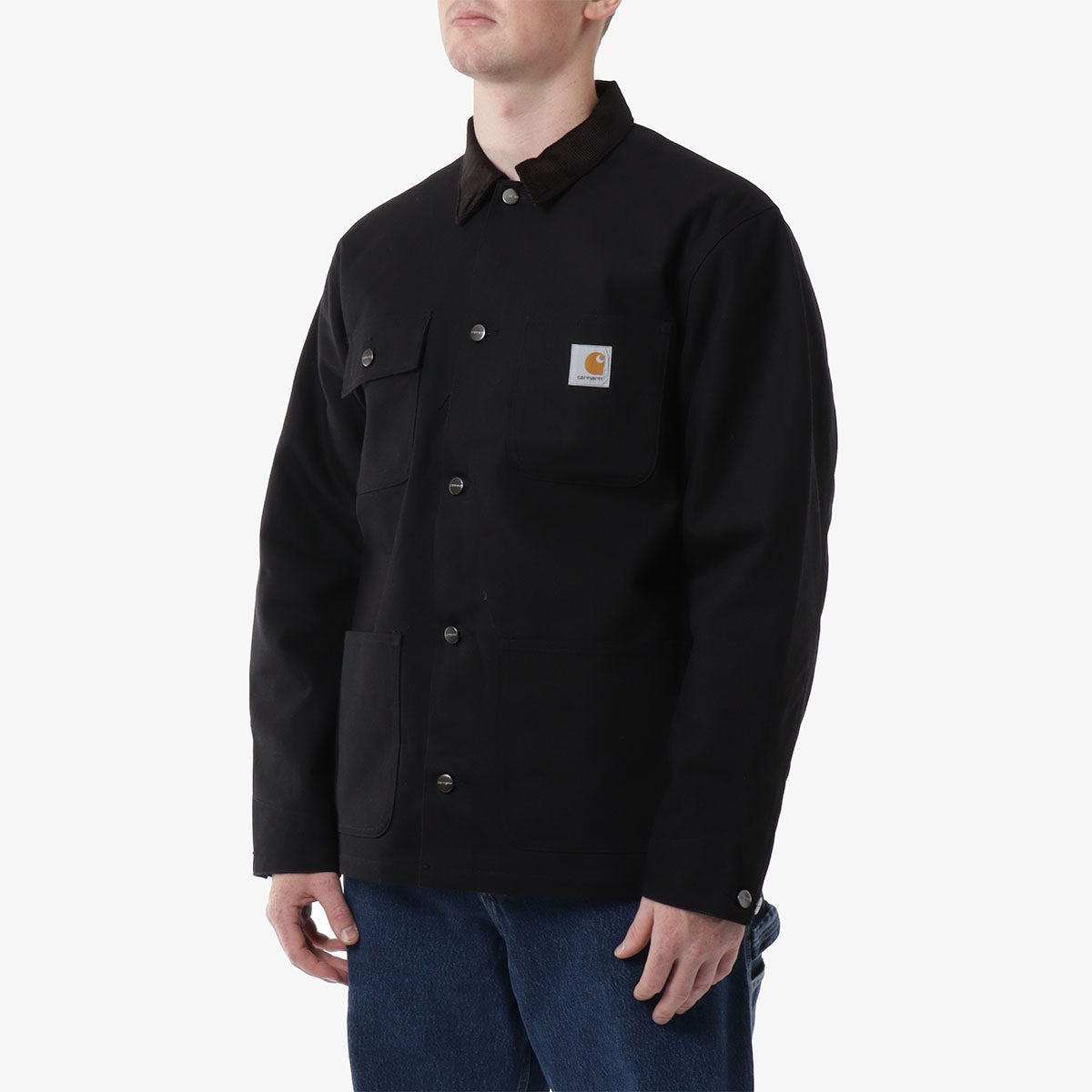 Carhartt wip michigan chore coat in dark on sale navy