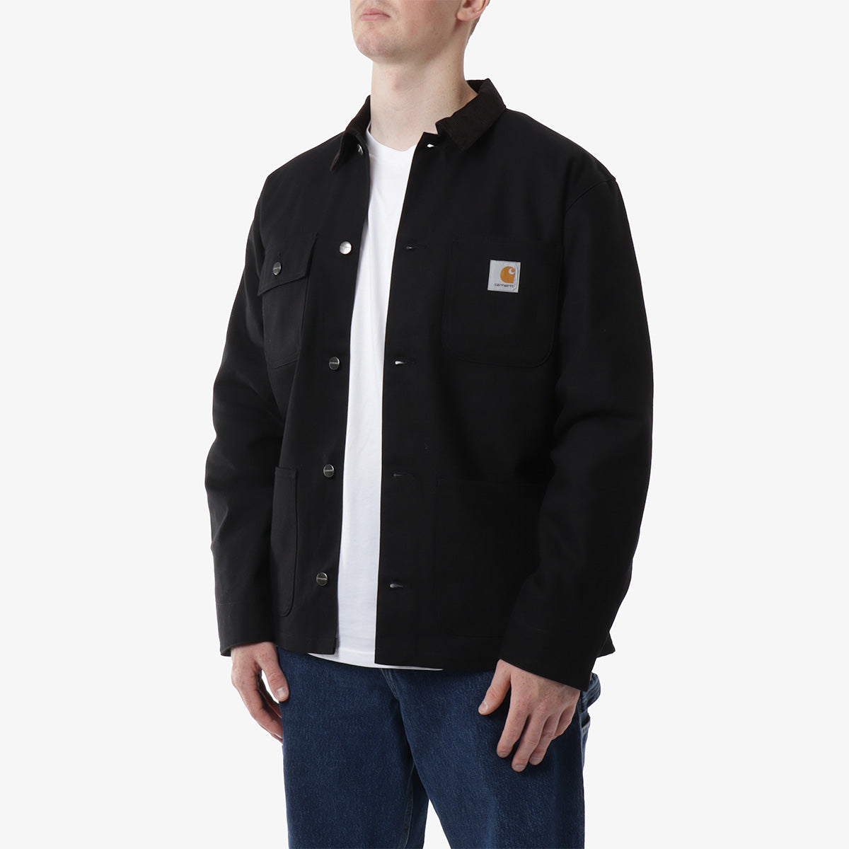 main Carhartt WIP Michigan Coat (Winter), Black Black (Rigid), Detail Shot 6