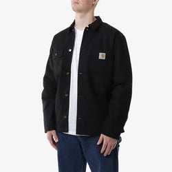 thumbnail Carhartt WIP Michigan Coat (Winter), Black Black (Rigid), Detail Shot 6