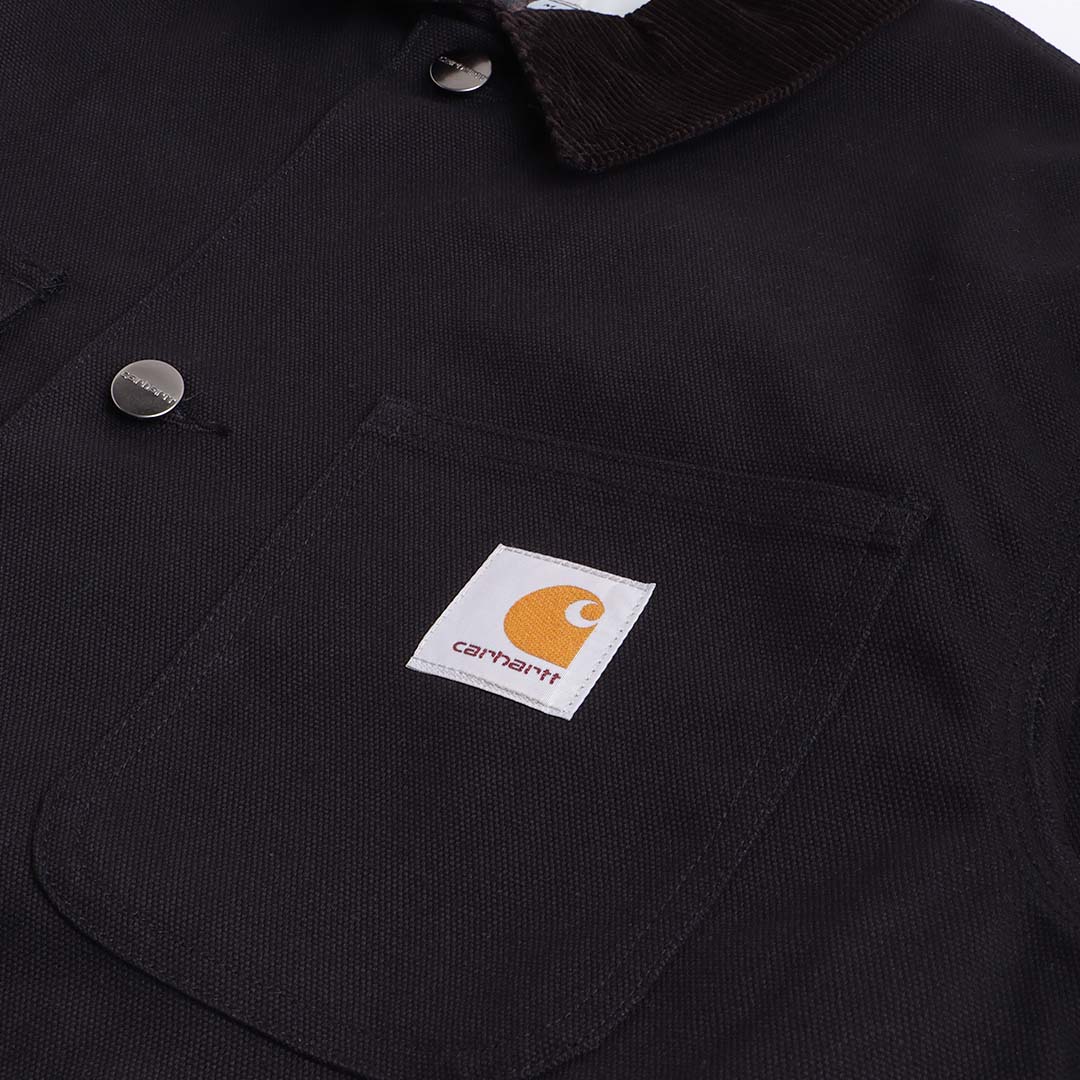 main Carhartt WIP Michigan Coat (Winter), Black Black (Rigid), Detail Shot 2