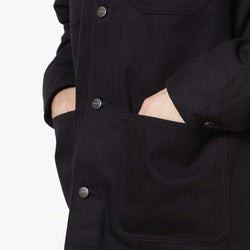 thumbnail Carhartt WIP Michigan Coat (Winter), Black Black (Rigid), Detail Shot 4