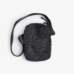 thumbnail Carhartt WIP Neva Shoulder Pouch, Paisley Print Plant, Detail Shot 3