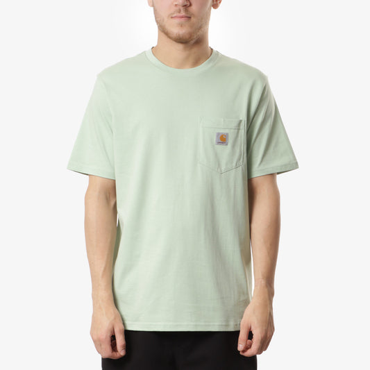 Carhartt WIP Pocket T-Shirt, Charm Green, Detail Shot 1