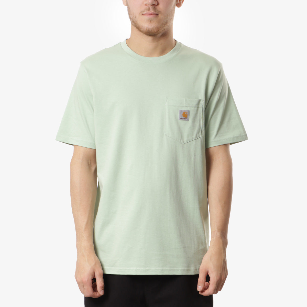 main Carhartt WIP Pocket T-Shirt, Charm Green, Detail Shot 1