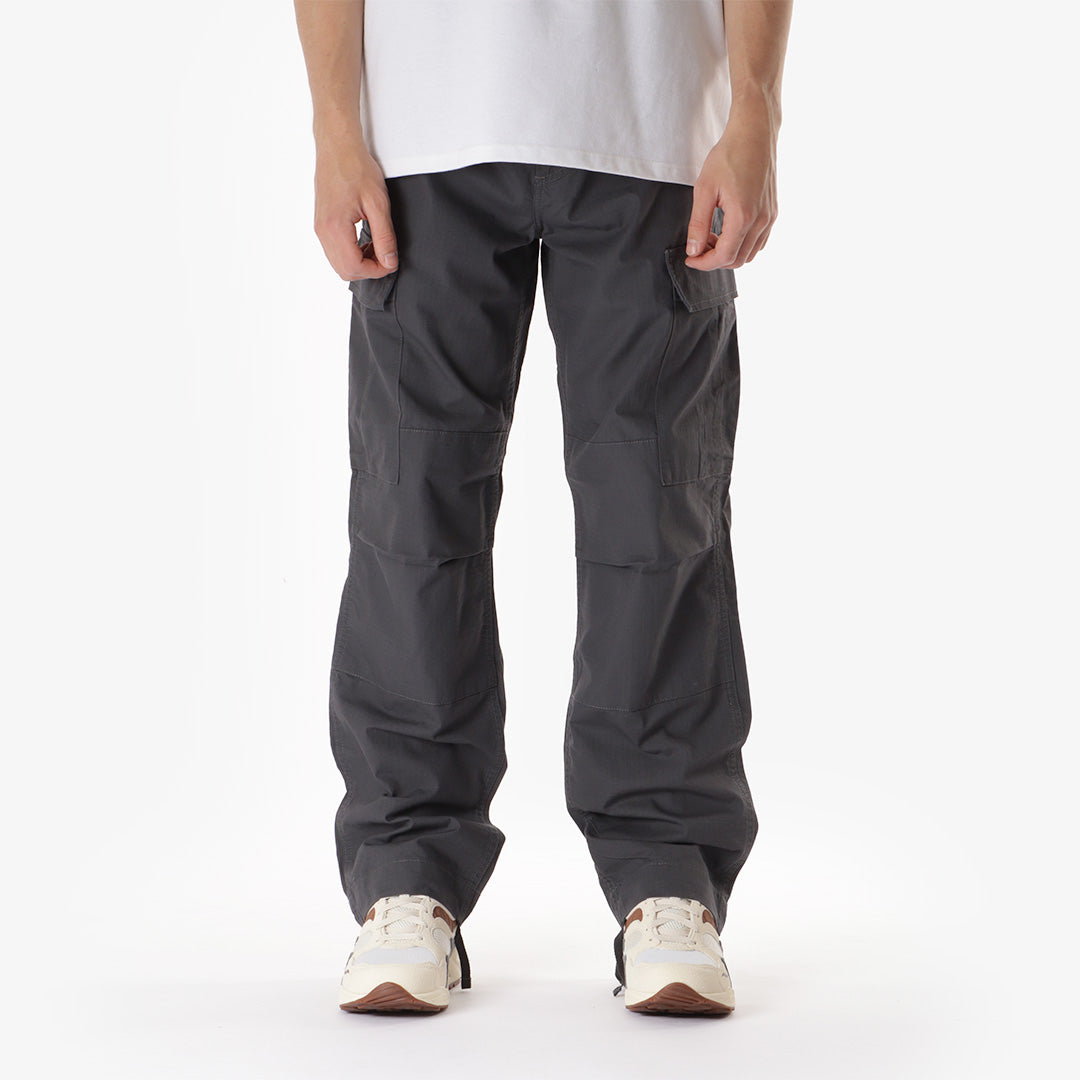 Carhartt WIP Regular Cargo Pant, Graphite (Rinsed), Detail Shot 1